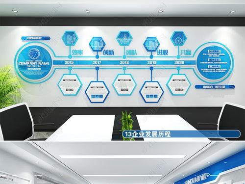 藍色科技感企業(yè)展廳與辦公空間一體化設(shè)計方案 賦能企業(yè)文化與未來愿景